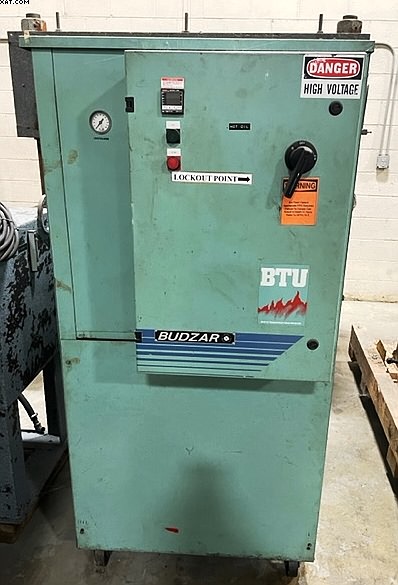 BUDZAR Hot Oil Heater, 36 kW, Model 10T-3630-GOL,